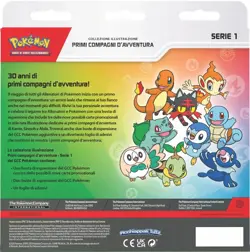 Pokemon Collezione illustrazione Primi compagni d’avventura ITA Serie 1 SEALED - Image 3