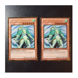 Konami Yu-Gi-Oh! Raiza the Storm Monarch PGLD-EN062 1st Ed x2 - Image 1