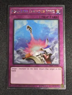 Yugioh Compulsory Evacuation Device NKRT-EN044 Limited Edition Platinum Rare NM - Image 1