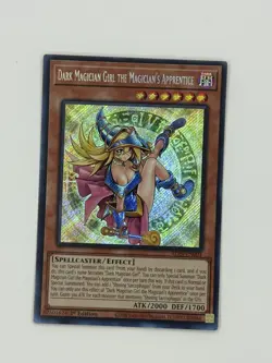 Dark Magician Girl the Magician's Apprentice ALIN-EN004 Secret Rare 1st Edition - Image 4