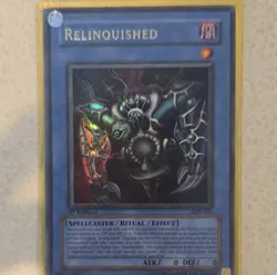 Konami Yu-Gi-Oh! Relinquished SDP-001 Starter Deck Pegasus Ultra Rare Foil 1st - Image 1