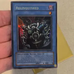 Konami Yu-Gi-Oh! Relinquished SDP-001 Starter Deck Pegasus Ultra Rare Foil 1st - Image 2