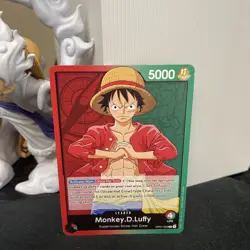 Monkey.D.Luffy OP01-003 (PRE-ERRATA) One Piece Card Game English Romance Dawn - Image 1