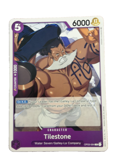 New: One Piece CCG Tilestone OP03-064 Pillars of Strength Regular Common - Image 1
