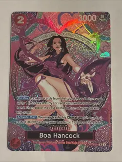 Bandai One Piece Boa Hancock SP OP15 OP12-014 EN Adventure On Kamis Island - Image 1