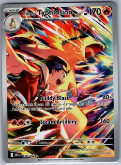 Ethan's Typhlosion 190/182 SV10: Destined Rivals - Pokemon Card - NM - Image 1