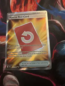 Pokemon TCG Special Red Card Chaos Rising 113/086 Near Mint - Image 1
