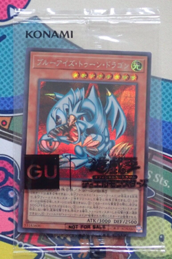 Yu-Gi-Oh YUGiOh OCG Blue Eyes Toon Dragon GUC1-JP001 25th Promo Card New Sealed - Image 1