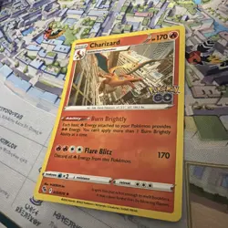 Charizard 010/078 - Pokemon GO - Holo Rare Pokemon Card - Near Mint - Image 4