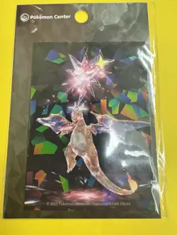 Charizard Pokemon Center Limited Terastal Sticker Sealed Cracked Ice Holo JPN NM - Image 2