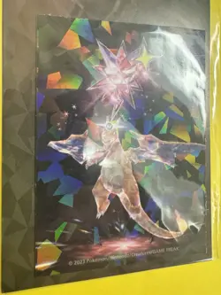 Charizard Pokemon Center Limited Terastal Sticker Sealed Cracked Ice Holo JPN NM - Image 3