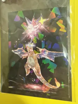 Charizard Pokemon Center Limited Terastal Sticker Sealed Cracked Ice Holo JPN NM - Image 4