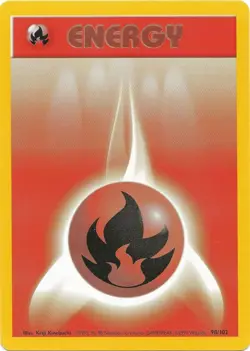 Pokemon TCG 1999 Vintage Base Set Energy BUNDLE ALL 6 Energies ~NM/LP 97-102/102 - Image 3