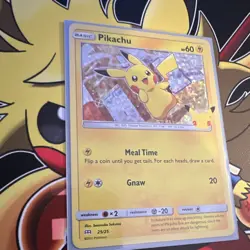Pokemon TCG Pikachu 025/025 McDonald's 25th Anniversary Holo Promo - Eng 60 HP - Image 1