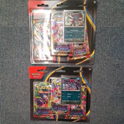 Pokemon TCG Mega Evolution Phantasmal Flames 3 Pack Blister x 2 Brand New - Image 1