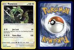 RAYQUAZA SWSH029 PROMO SWSH BLACK STAR POKEMON - Image 1