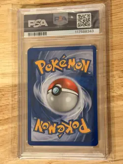 2000 POKEMON NEO GENESIS #11 MEGANIUM-HOLO PSA 8 with SWIRL - Image 2