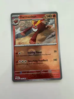 Darmanitan (Master Ball Pattern) 014/086 Uncommon Black Bolt Pokemon Near Mint - Image 1