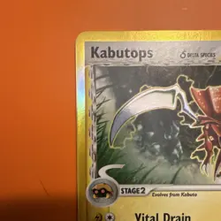 Kabutops Delta Species Holo Rare 9/110 Holon Phantoms 2006 English 100 HP - Image 3