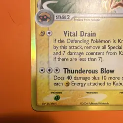 Kabutops Delta Species Holo Rare 9/110 Holon Phantoms 2006 English 100 HP - Image 4