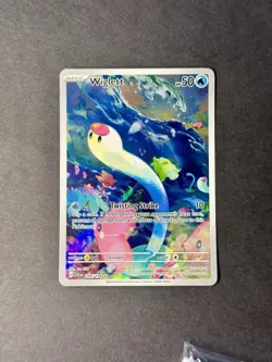 Pokemon SV01: Scarlet & Violet Base Set Wiglett 206/198 Illustration Rare NM - Image 1