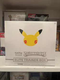 Pokemon 25th Anniversary Celebrations Elite Trainer Box ETB Sealed - Image 1