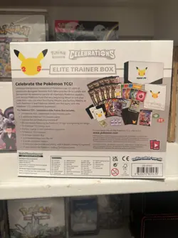 Pokemon 25th Anniversary Celebrations Elite Trainer Box ETB Sealed - Image 2