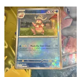 Pokemon Slowking Sv: Prismatic Evolutions 019/131 Uncommon Stage 1 Holo 130 HP - Image 1