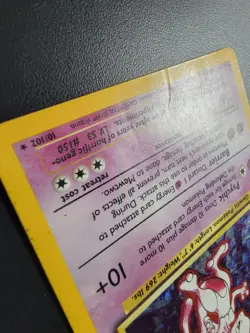 Mewtwo 010/102 Base Set Holo Pokemon Tcg HP - Image 4
