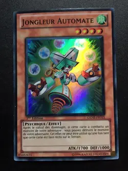 Carte Yu-Gi-Oh! GENF-FR015 Jongleur Automate (Super Rare) 1ere Edition - Image 1