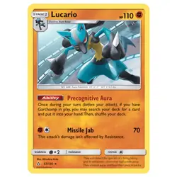 Pokemon - Sun & Moon - Ultra Prism - Lucario - 67/156 - Image 1