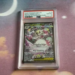 PSA 10 Mega Gardevoir Ex 178 Pokemon Single, Mega Evolution Gem Mint - Image 1