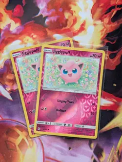 Pokemon - Jigglypuff 41/68 - Hidden Fates - Reverse Holo - Near Mint - Image 1