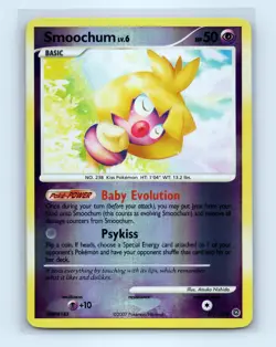Pokemon tcg Secret Wonders Smoochum Lightly played - Image 1