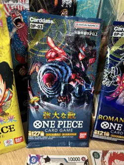 🔥 Mega Lotto One Piece Card Game Carte + Booster JAP Originali Luffy Ace Bandai - Image 3