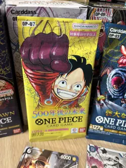 🔥 Mega Lotto One Piece Card Game Carte + Booster JAP Originali Luffy Ace Bandai - Image 4