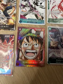 🔥 Mega Lotto One Piece Card Game Carte + Booster JAP Originali Luffy Ace Bandai - Image 5