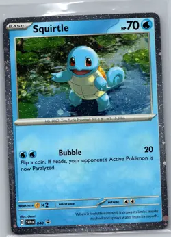 Squirtle - (Cosmos Holo) 048 Holo SV: Scarlet & Violet Promo Cards - Pokemon Ca - Image 1