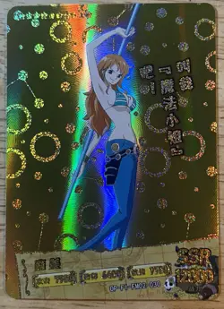 Nami SSR OP-F1-FM02-030 Cake Island One Piece Anime Trading Card TCG - Image 2