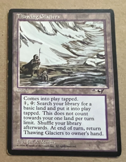 Thawing Glaciers - Alliances - MTG - Magic the Gathering - Image 1
