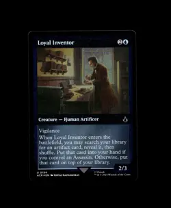 Loyal Inventor (Foil Etched) Universes Beyond: Assassin's Creed - Image 1