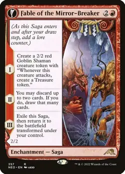 Fable of the Mirror-Breaker Kamigawa: Neon Dynasty Regular - Image 1