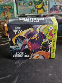 MTG Edge of Eternities Collector Booster Box New Sealed with Acrylic Protector - Image 2