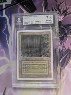 1994 MAGIC THE GATHERING REVISED EDITION BAYOU BECKETT 7.5 - Image 1