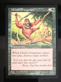 Uktabi Orangutan (LP) Visions VIS Magic MTG - Image 1