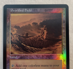1x Petrified Field Odyssey Foil MTG Magic the Gathering NM - Image 2