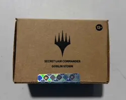 MTG Magic Secret Lair Commander Deck: Goblin Storm IN HAND SHIPS FAST - Image 1