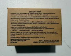 MTG Magic Secret Lair Commander Deck: Goblin Storm IN HAND SHIPS FAST - Image 3