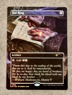Sol Ring (1696) (Rainbow Foil) Secret Lair Drop Foil - Image 1