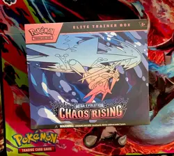 Pokemon TCG Mega Evolution Chaos Rising Elite Trainer Box Sealed ETB - Image 1